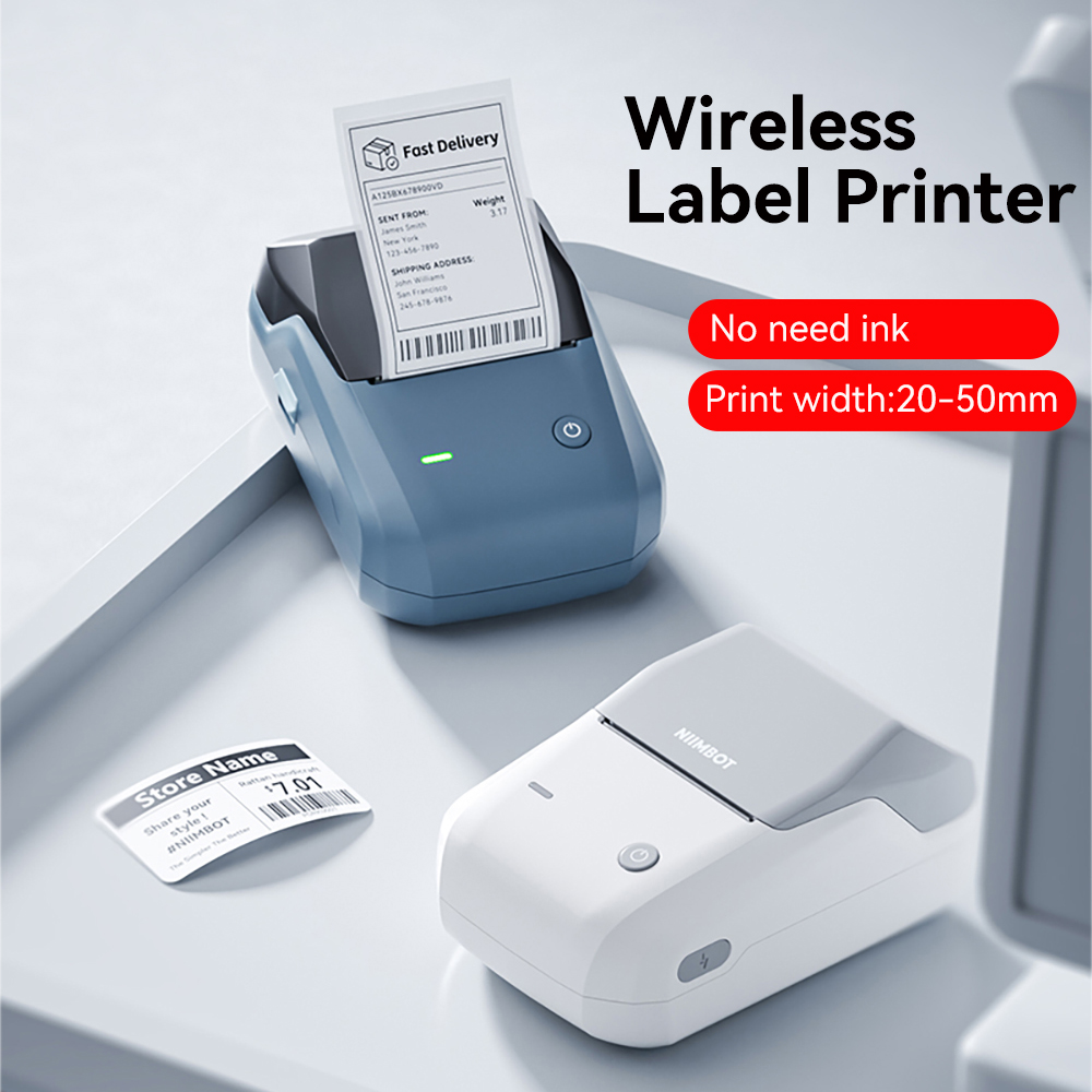 Commercial Printing Business - Impressora de Etiquetas Sem Tinta Niimbot