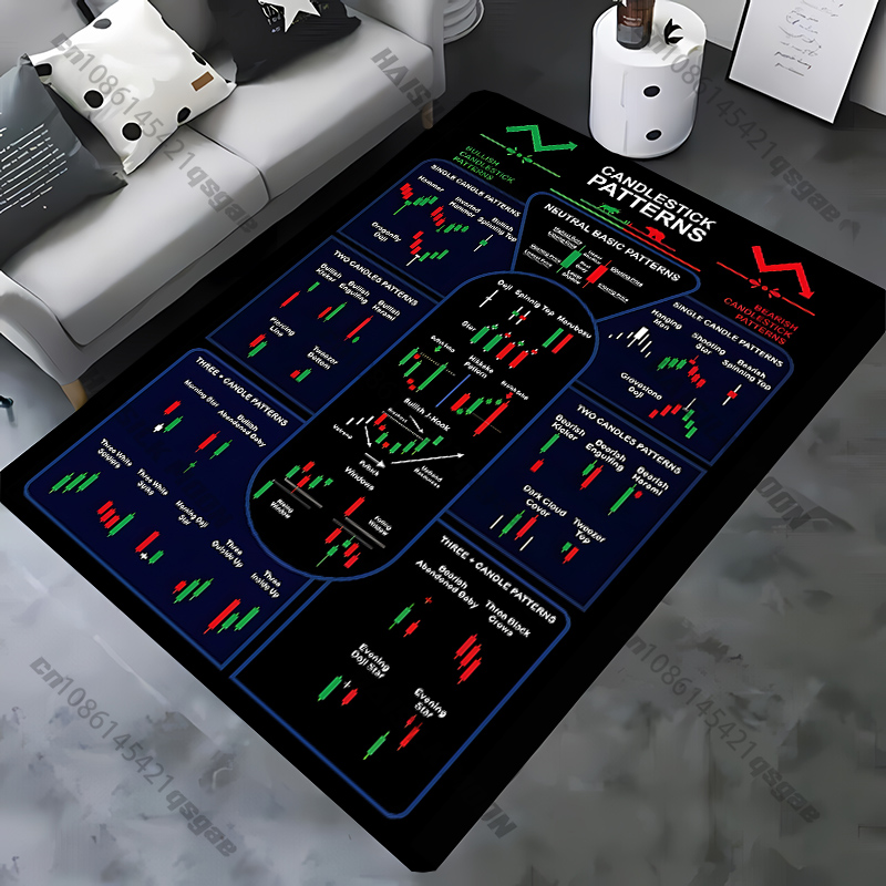Commercial Printing Market - Tapete Decorativo Antiderrapante com Estampa de