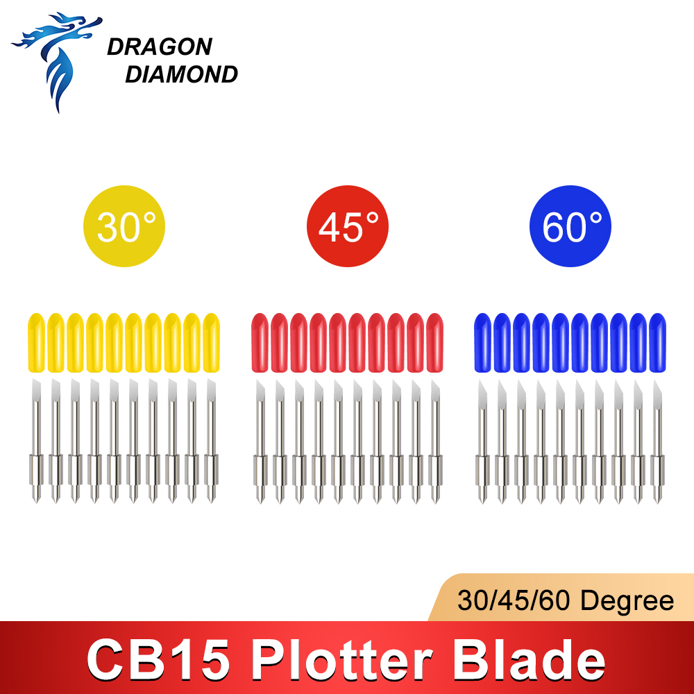 Vinyl Cutter Plotter - DRAGON DIAMOND 5 PCS 30/45/60 Graus