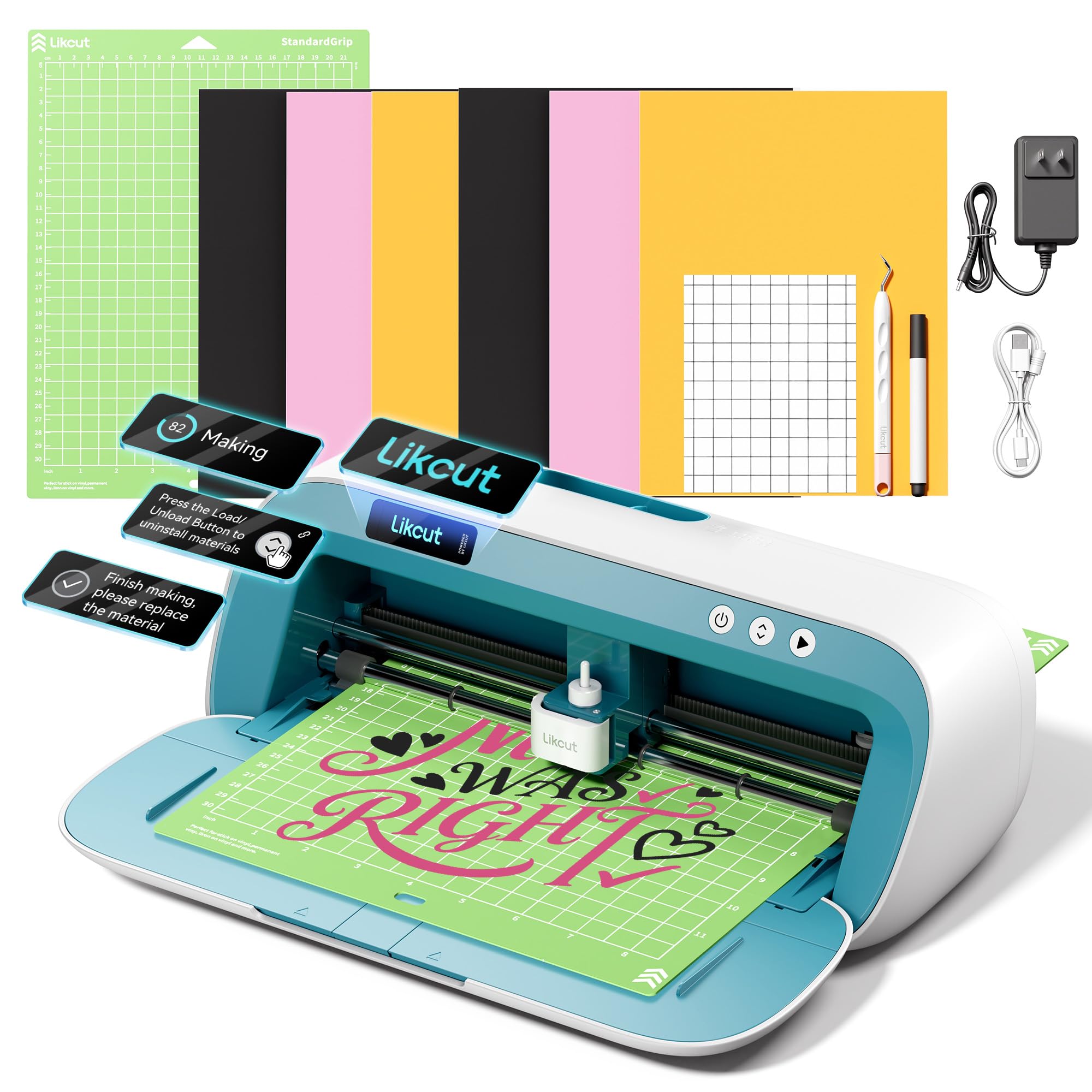 Vinyl Cutter Plotter - Plotter de Corte de Vinil Likcut