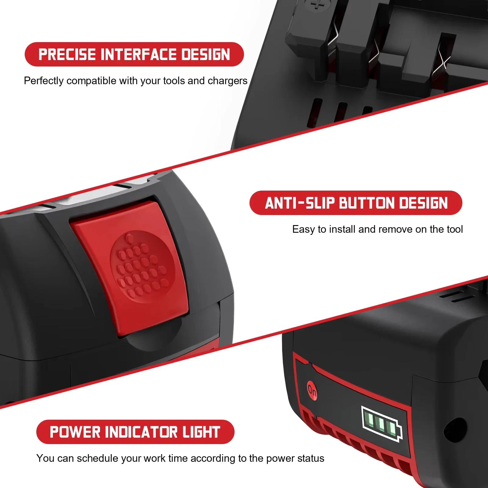 Pacote com 2 Baterias de Ferra - Bosch Drill Gsb 18V avaliação e preço