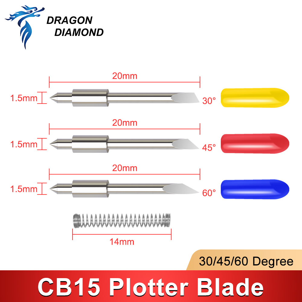 DRAGON DIAMOND 5 PCS 30/45/60  - Vinyl Cutter Plotter avaliação e preço