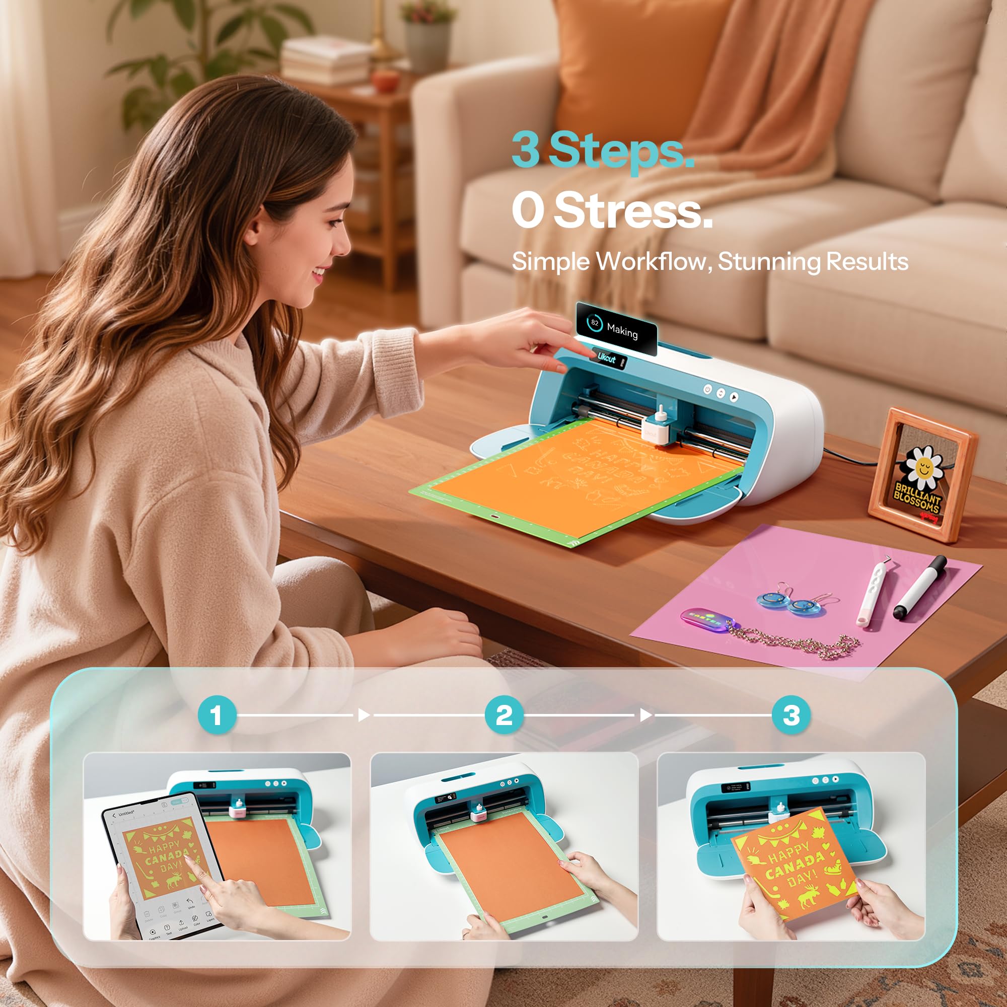 Plotter de Corte de Vinil Likc - Vinyl Cutter Plotter avaliação e preço