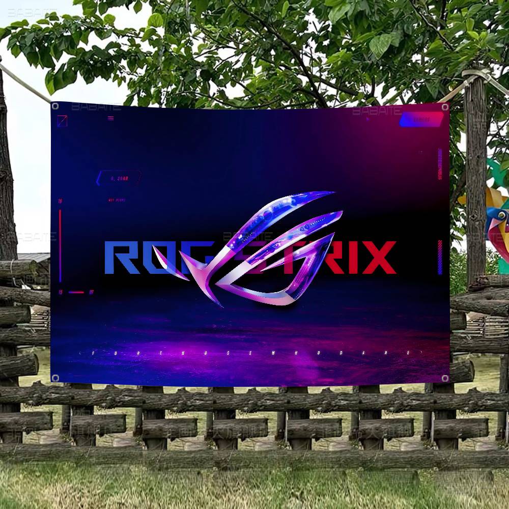 A-AsuS-S R-ROG LOGO Impressão  - Commercial Banner Printing avaliação e preço